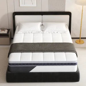 OEM Compressed Folding Mattress 28cm with Relaxing Pocket Spring and Resilient Foam Layer