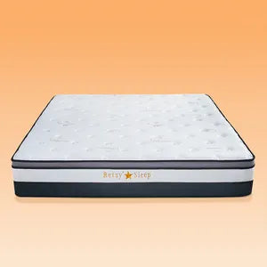 OEM Compressed Folding Mattress 28cm with Relaxing Pocket Spring and Resilient Foam Layer