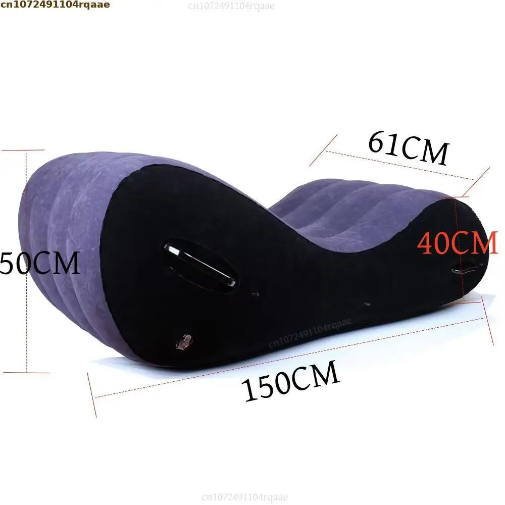 Outdoor Portable Inflatable Sofa Bed - for Camping, Beach, Travel & Garden | Modern Hotel-Grade Furniture Outdoor Garden Sofa