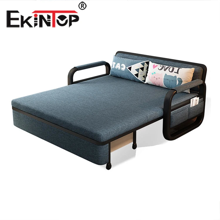Ekintop Modern New Design Foshan Sofa Bed Steel Sofa Cum Bed
