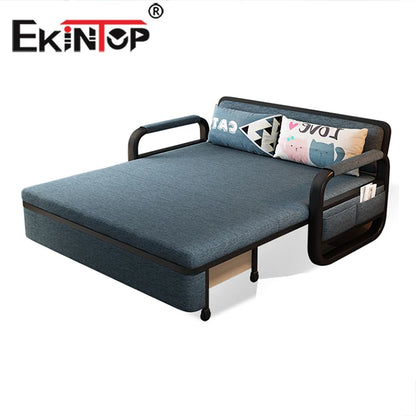 Ekintop Modern New Design Foshan Sofa Bed Steel Sofa Cum Bed