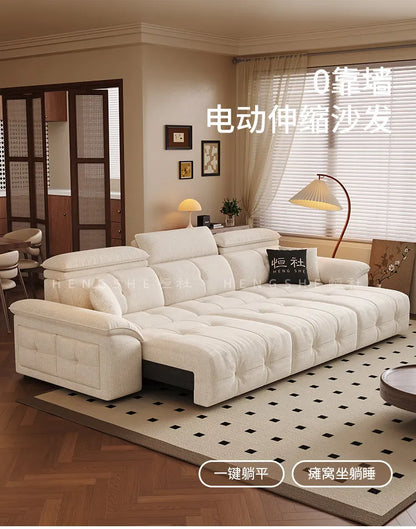 European Style Sleeper Electric Sofa Bed Living Room Luxury Electric Recliner Sofa Bed Modular Multifunctional Furniture