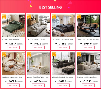 Relax 3 Seater Sofas Bed Luxury Multifunctional Convertible Modern Sofa Living Room Lazy Canape Lit Pliant Home Furniture