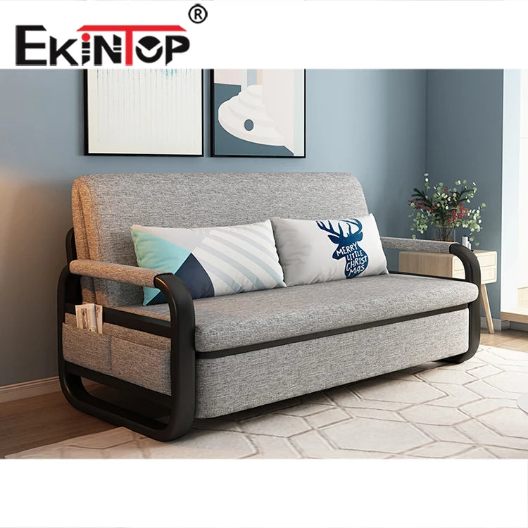 Ekintop Modern New Design Foshan Sofa Bed Steel Sofa Cum Bed