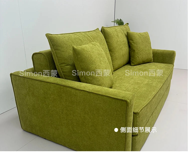 Armrest Kids Compression Sofa Bed Classic Large Lounge Compression Sofa Double Cushion Divani Da Soggiorno Home Accessories