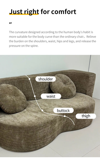 2 Seater Foldable Compression Sofa Bed Recliner Lazy Nordic Minimalist Compression Sofa Romantic Relax Kanepe Home Accessories