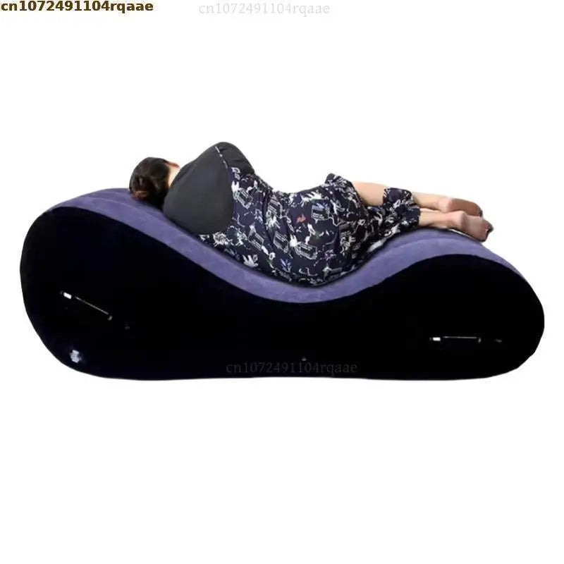 Outdoor Portable Inflatable Sofa Bed - for Camping, Beach, Travel & Garden | Modern Hotel-Grade Furniture Outdoor Garden Sofa