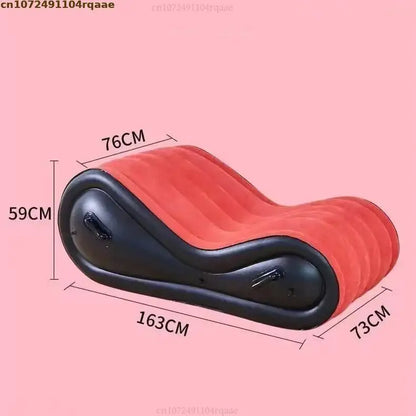 Outdoor Portable Inflatable Sofa Bed - for Camping, Beach, Travel & Garden | Modern Hotel-Grade Furniture Outdoor Garden Sofa