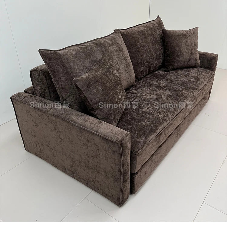 Armrest Kids Compression Sofa Bed Classic Large Lounge Compression Sofa Double Cushion Divani Da Soggiorno Home Accessories