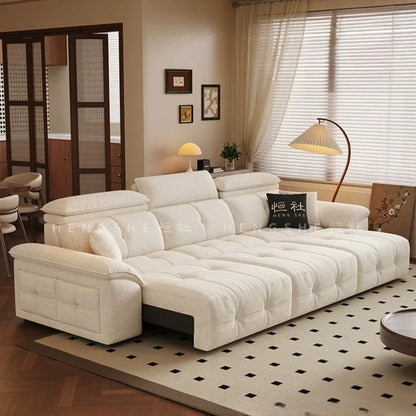 European Style Sleeper Electric Sofa Bed Living Room Luxury Electric Recliner Sofa Bed Modular Multifunctional Furniture