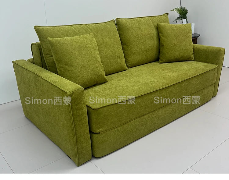 Armrest Kids Compression Sofa Bed Classic Large Lounge Compression Sofa Double Cushion Divani Da Soggiorno Home Accessories