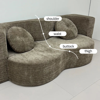2 Seater Foldable Compression Sofa Bed Recliner Lazy Nordic Minimalist Compression Sofa Romantic Relax Kanepe Home Accessories